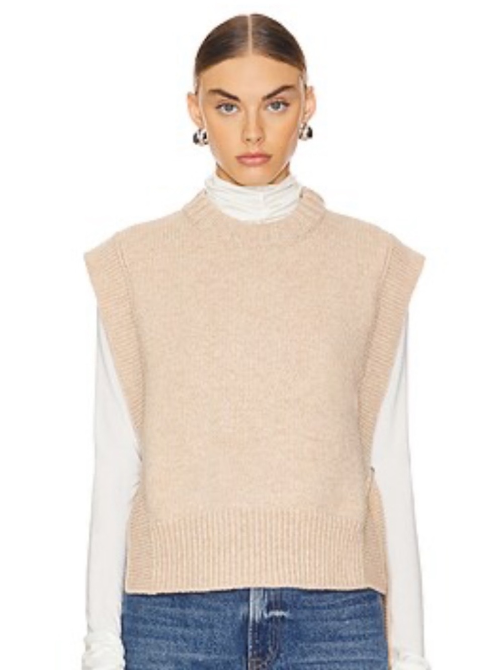 The Knotty Ones Kalvos Vest in Camel